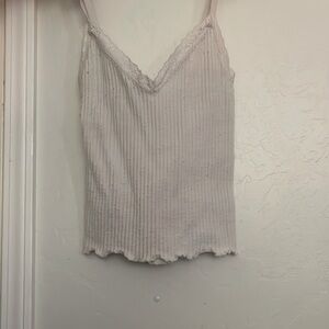 White tank top